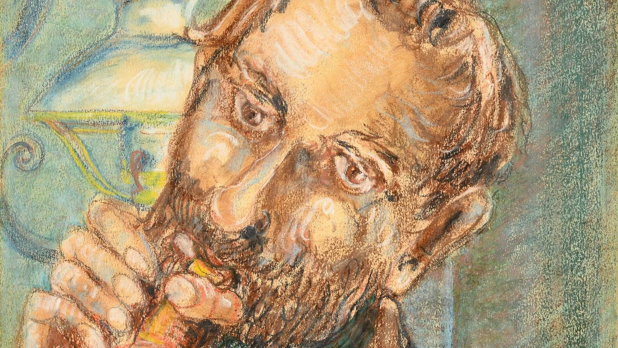 Ganz neue Töne mit verdrehter Hand: Franz Karl Bühlers „Selbstbildnis“, um 1909