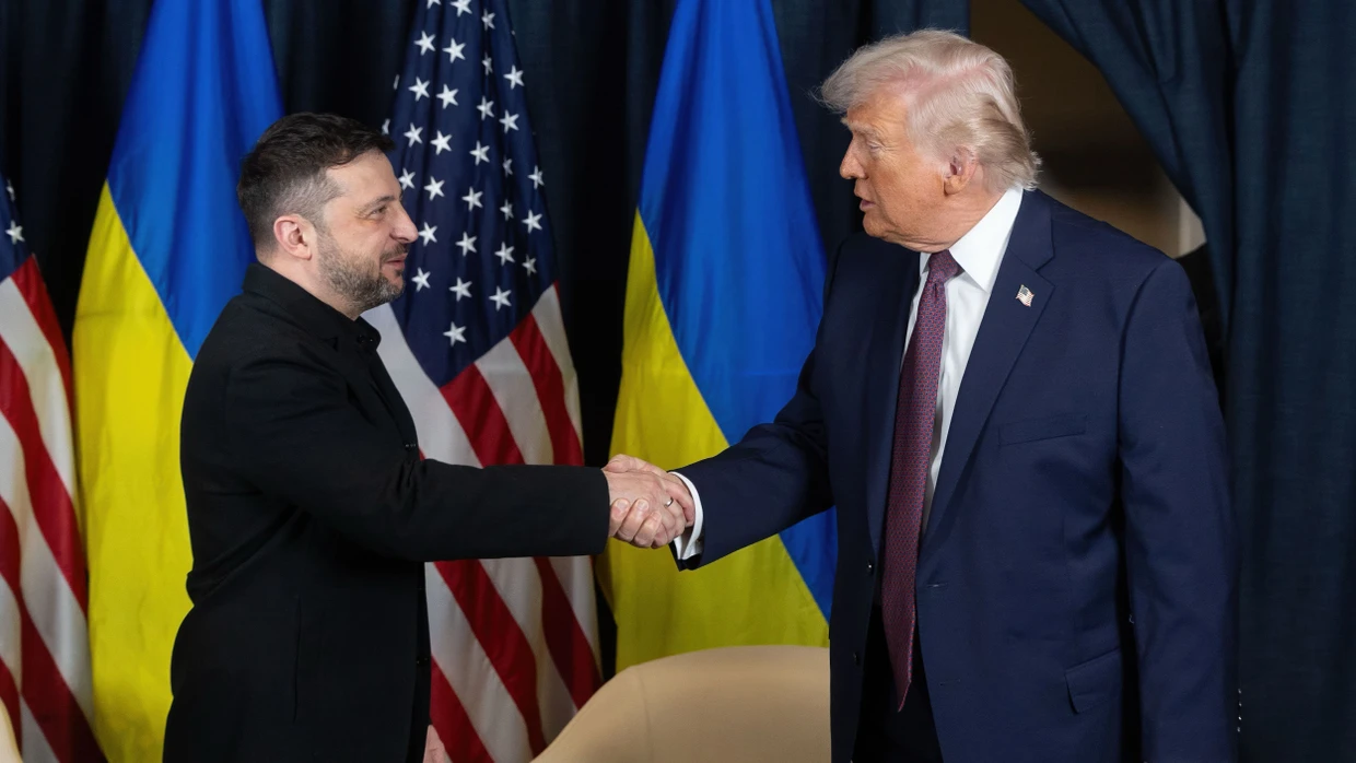 Wiedersehen in Washington: US-Präsident Donald Trump und der ukrainische Präsident Wolodymyr Selenskyj