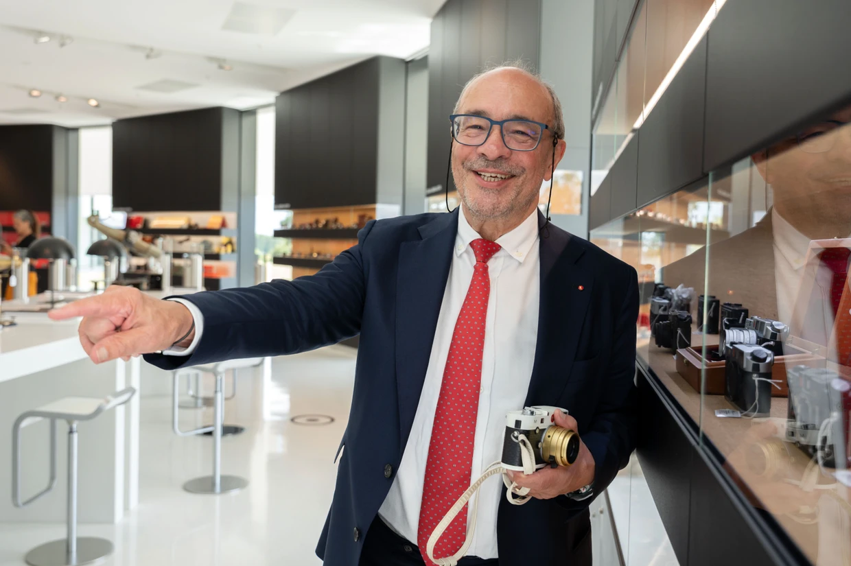 Der Leica-Aufsichtsratsvorsitzende Andreas Kaufmann