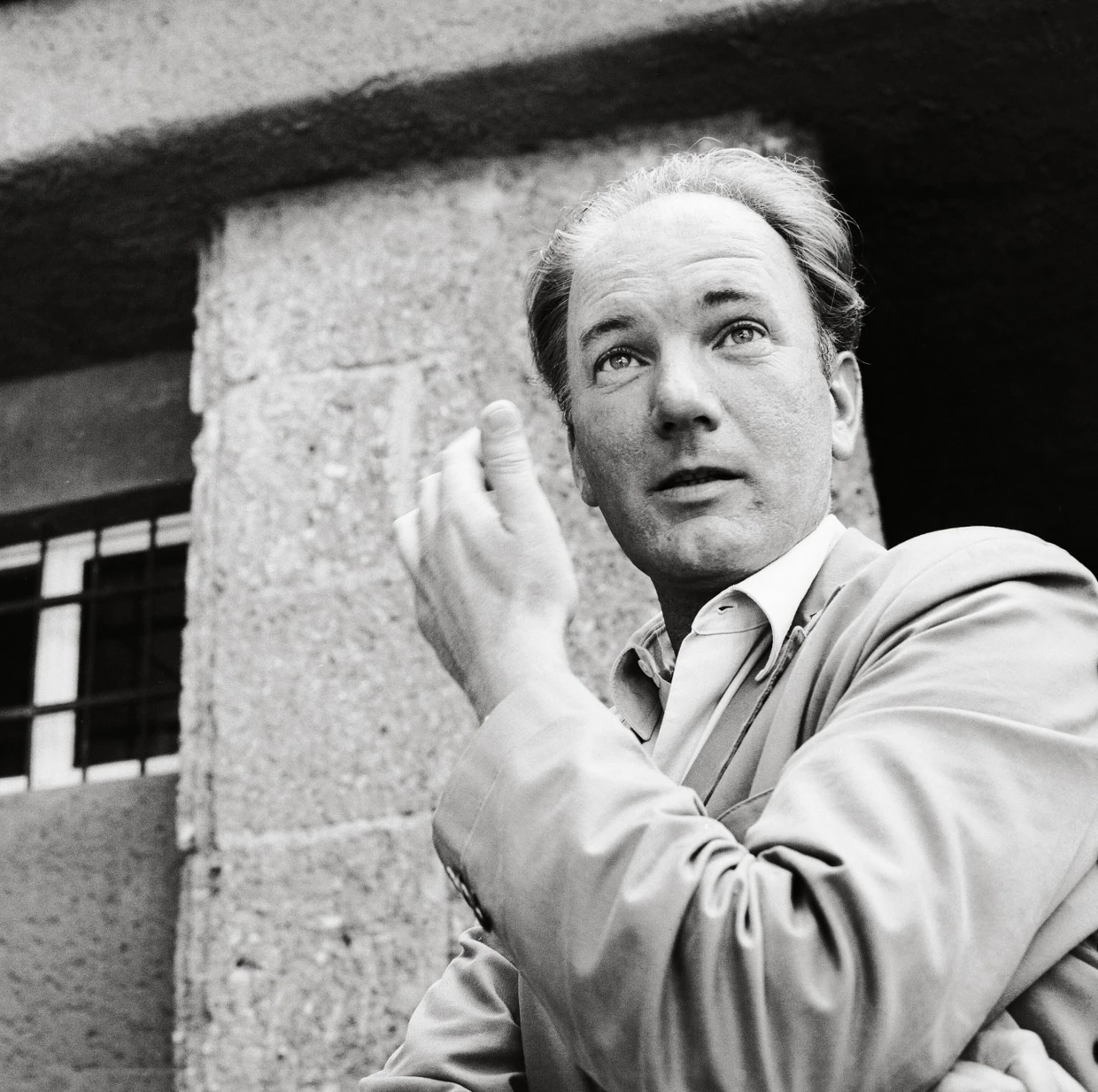 Mehr Hass als Liebe: der Dramatiker Thomas Bernhard in Salzburg, 1971.
