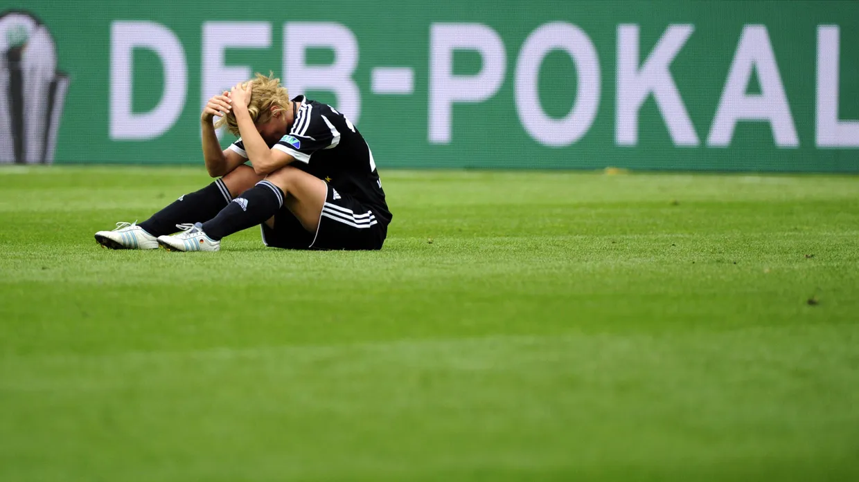 Nicht nur im Pokal hat Saskia Bartusiak mit dem FFC gegen die Bayern den Kürzeren gezogen