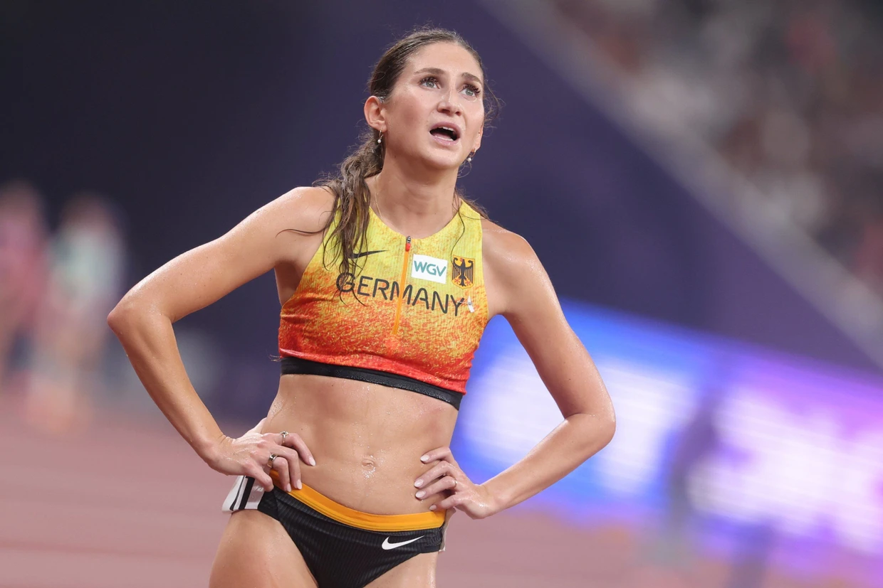 At the World Athletics Championships in Tokyo, Krause was the best European woman in seventh place despite a fall in the last water ditch.