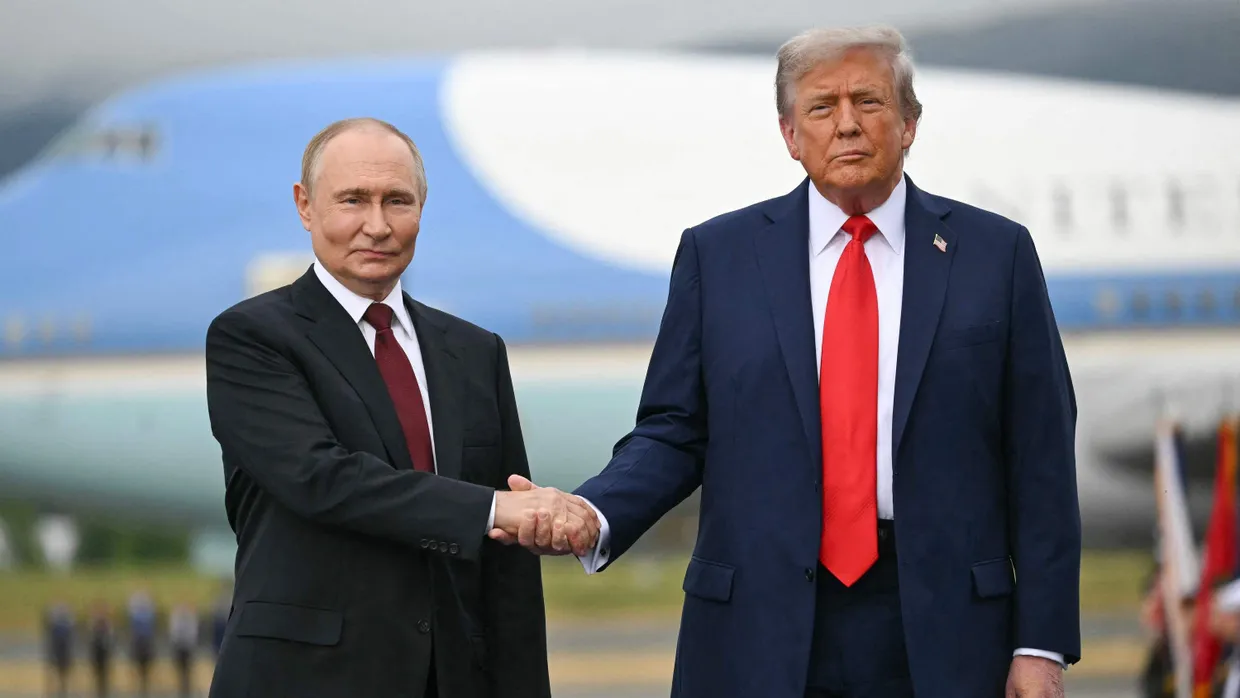 Wachs in Putins Händen: Donald Trump und der russische Präsident am vergangenen Freitag in Anchorage