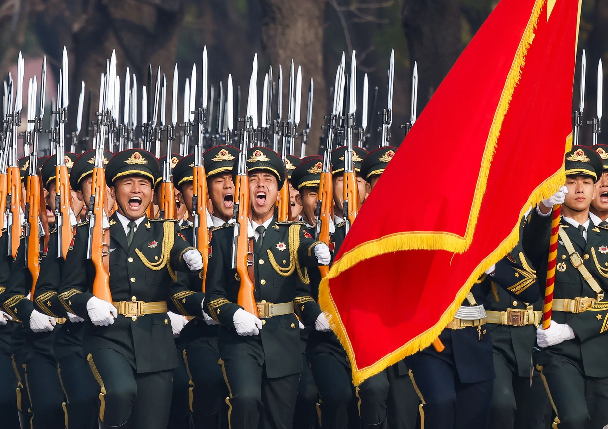 Zu großes Wachstum? Parade der Ehrengarde der Chinesischen Volksbefreiungsarmee