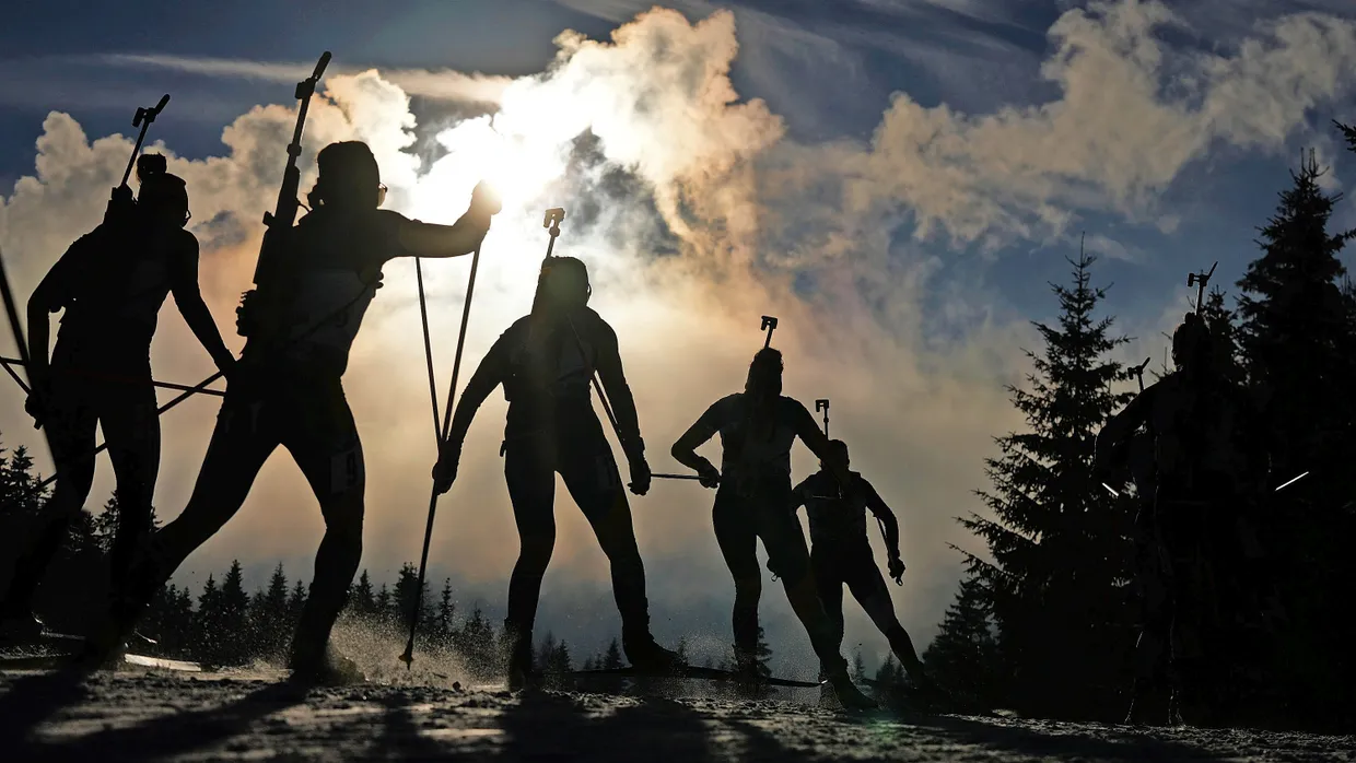 Die deutschen Biathleten kämpfen mit Corona, Husten und Halsschmerzen.