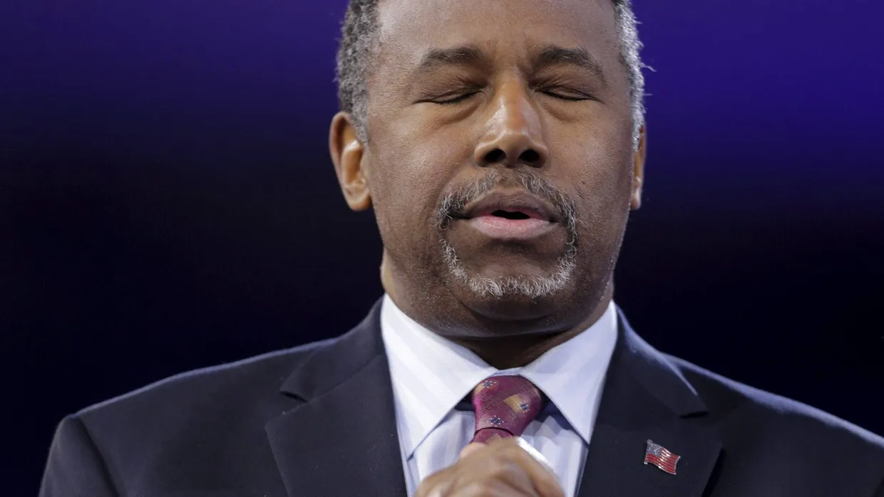 Aufgegeben: Ben Carson erklärt am 4. März in Maryland seinen Rückzug als Bewerber um die Präsidentschaftskandidatur der Republikaner.
