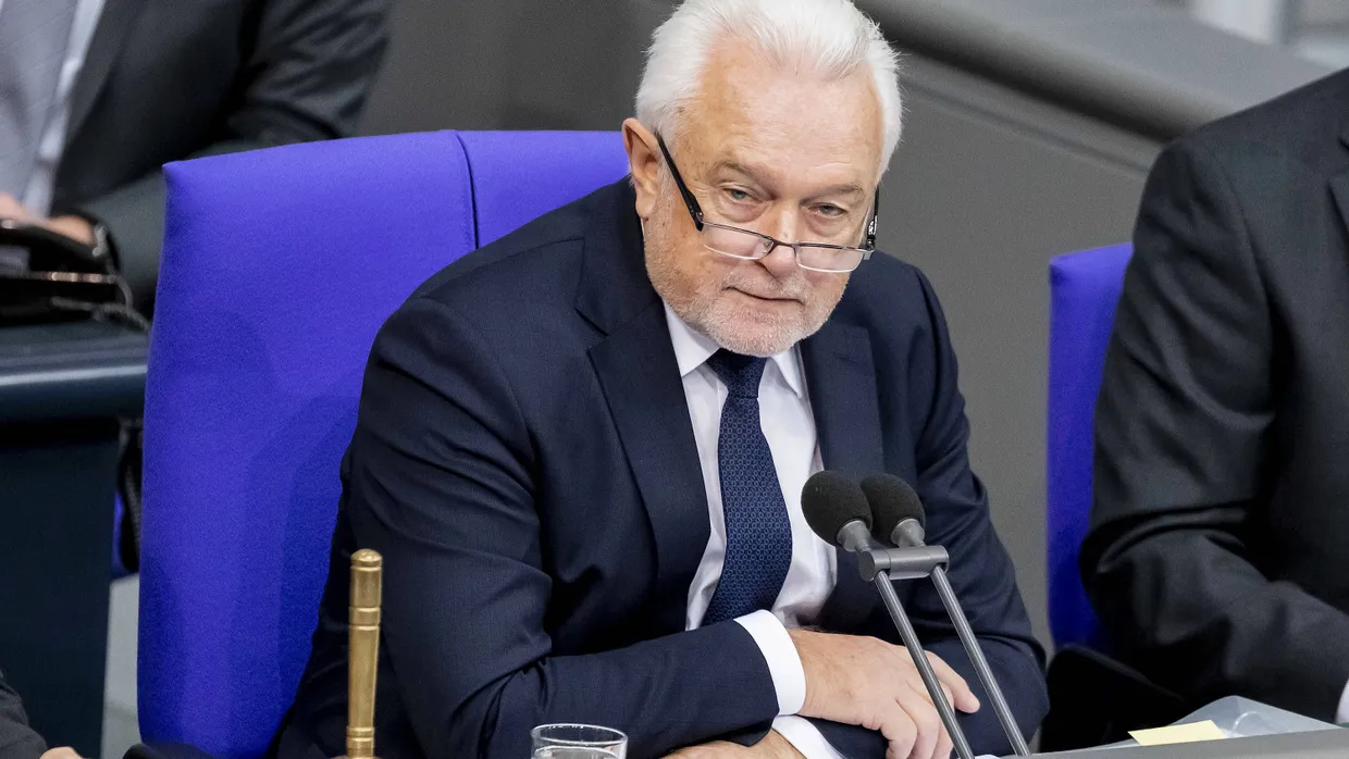 Wolfgang Kubicki (FDP), Bundestagsvizepräsident, am 7. November 2019 bei einer Sitzung des Deutschen Bundestages.