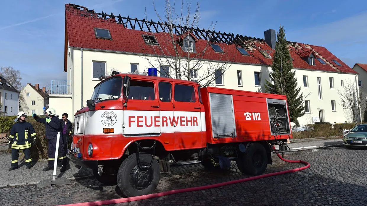 In diesem Haus in Tröglitz sollten Flüchtlinge unterkommen.