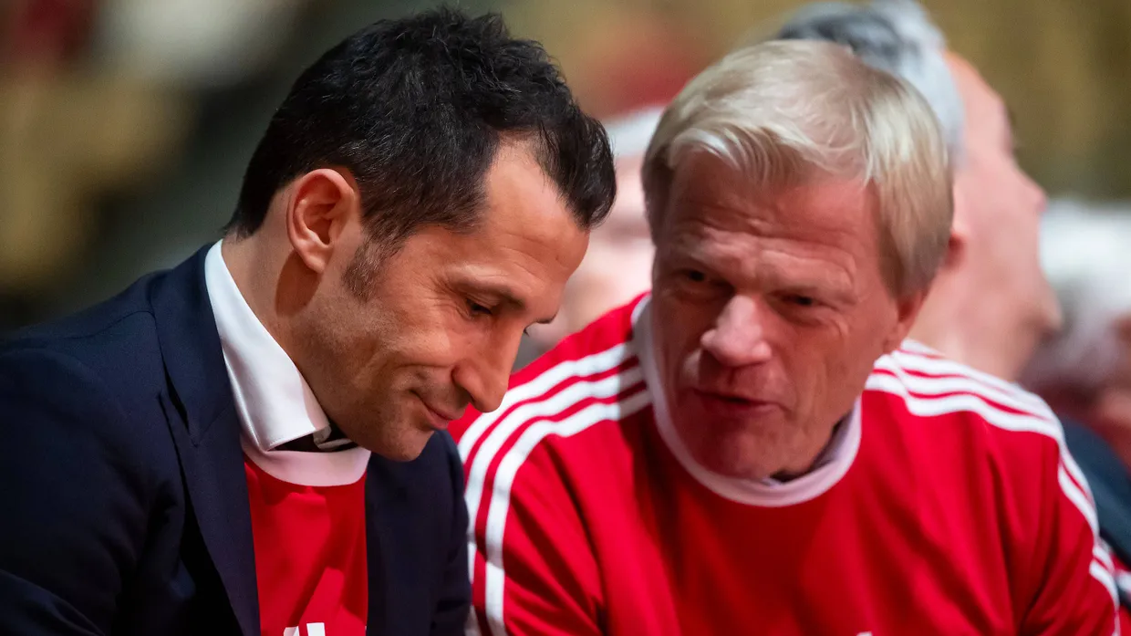 Zwei, die es künftig wohl richten müssen: Hasan Salihamidzic (links) und Oliver Kahn bei der Abschiedsgala in München