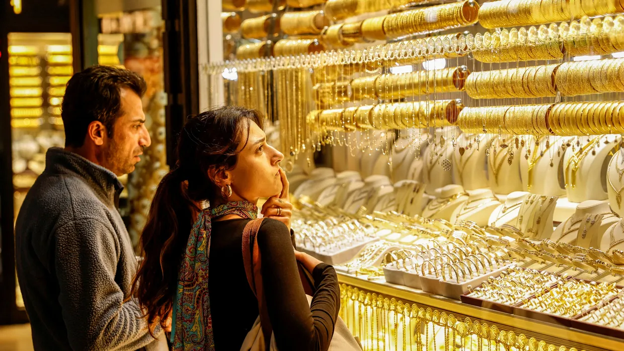 Wegen des hohen Goldpreises war die Nachfrage nach Goldschmuck zuletzt zurückgegangen.