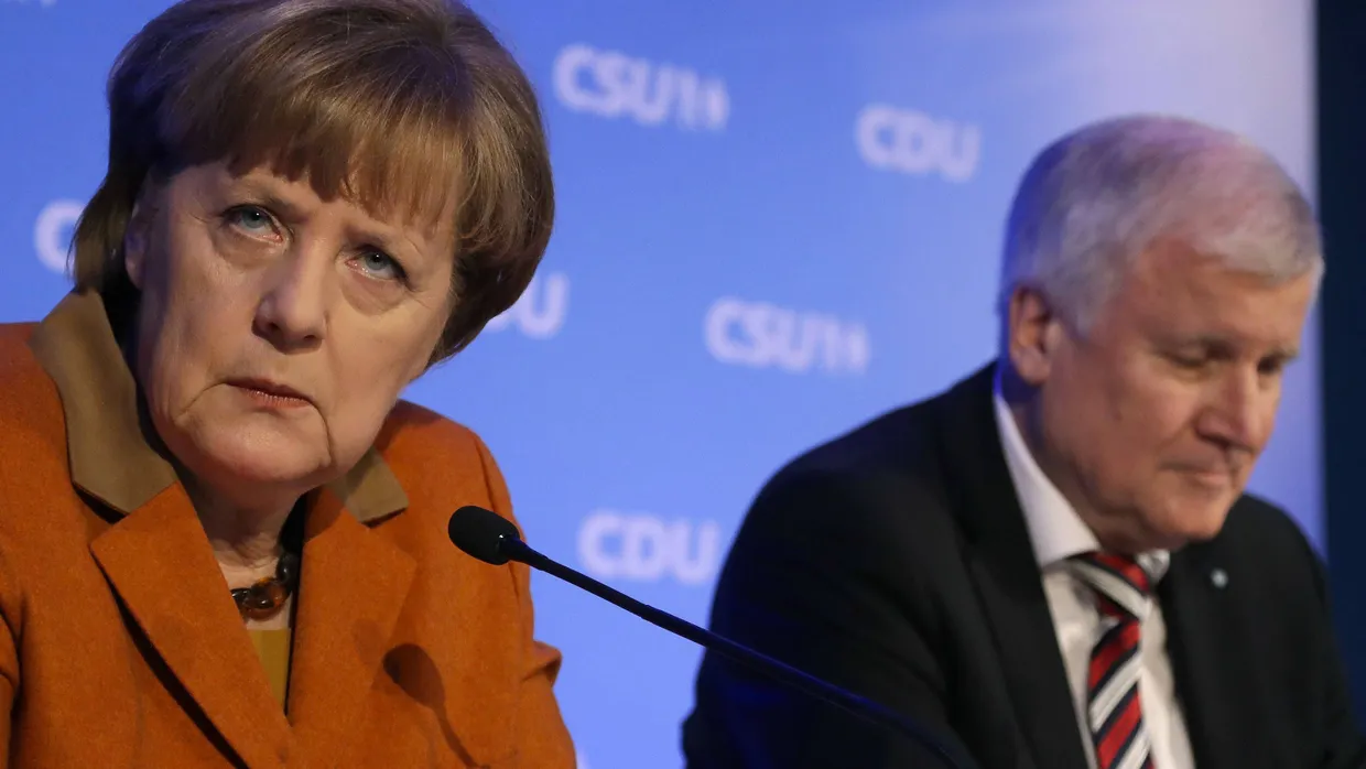 Angela Merkel und Horst Seehofer: Wirklich lieb haben sich die beiden noch immer nicht.