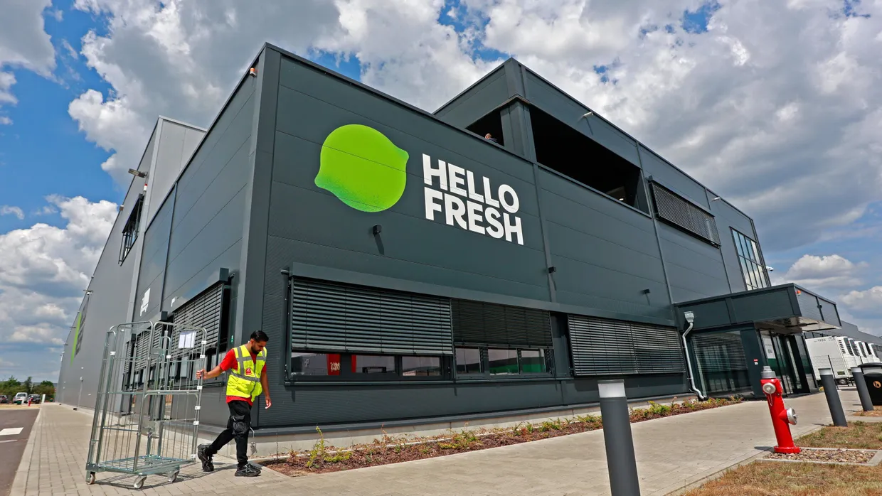Der Hellofresh-Standort in Barleben in Sachsen-Anhalt