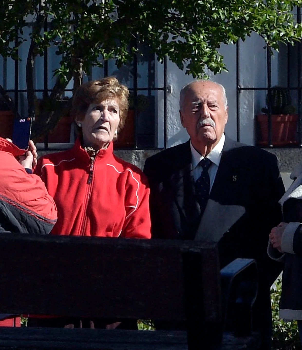 Antonio Tejero und seine Frau Carmen Diez de Rivera im Jahr 2019