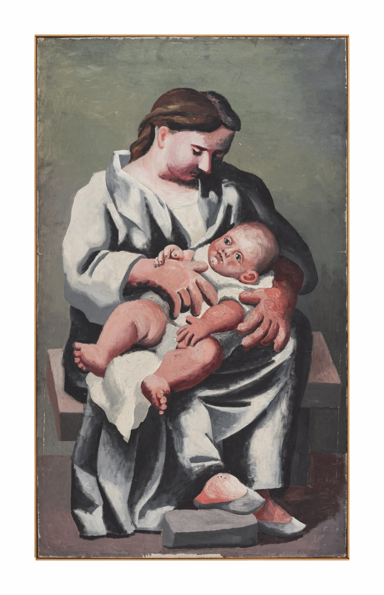 Collage aus Tausenden von ihm gesehener Marienbilder: Picassos „Maternidad“, datiert auf den 10. Juli 1921