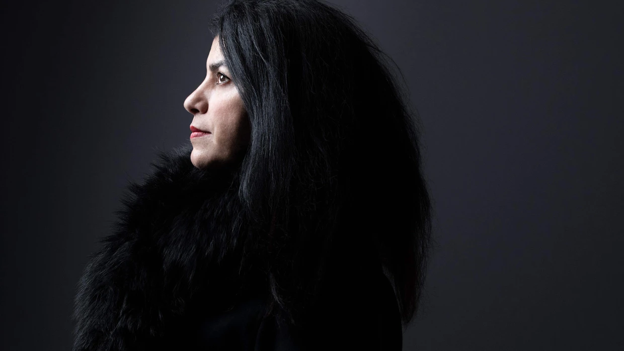 Die französisch-iranische Schriftstellerin, Cartoonistin, Illustratorin und Filmregisseurin Marjane Satrapi