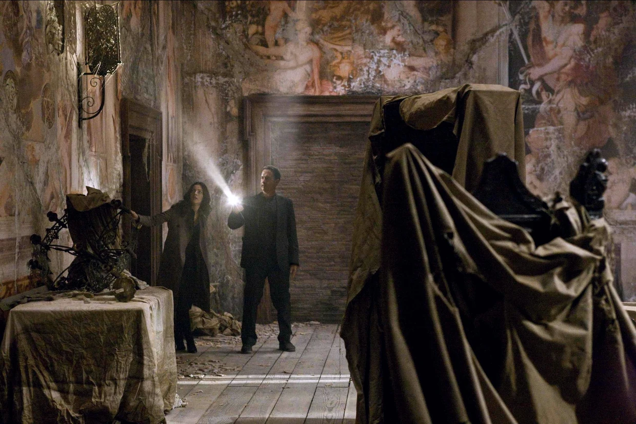 Im Bann des Mysteriums: Ayelet Zurer und Tom Hanks in Ron Howards Film „Illuminati“ von 2009