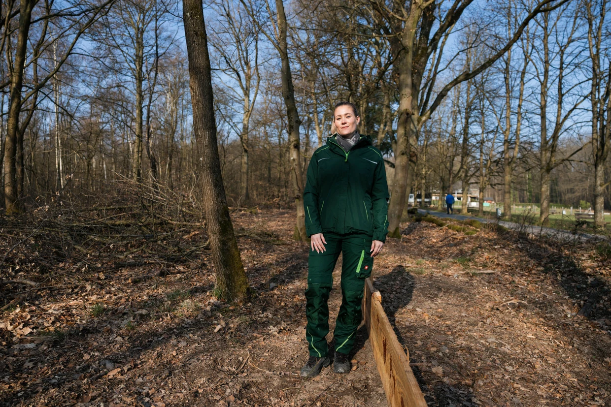 Julia Bartsch, Leiterin des Fachbereichs Wald und Friedhof bei der Stadt Hofheim.