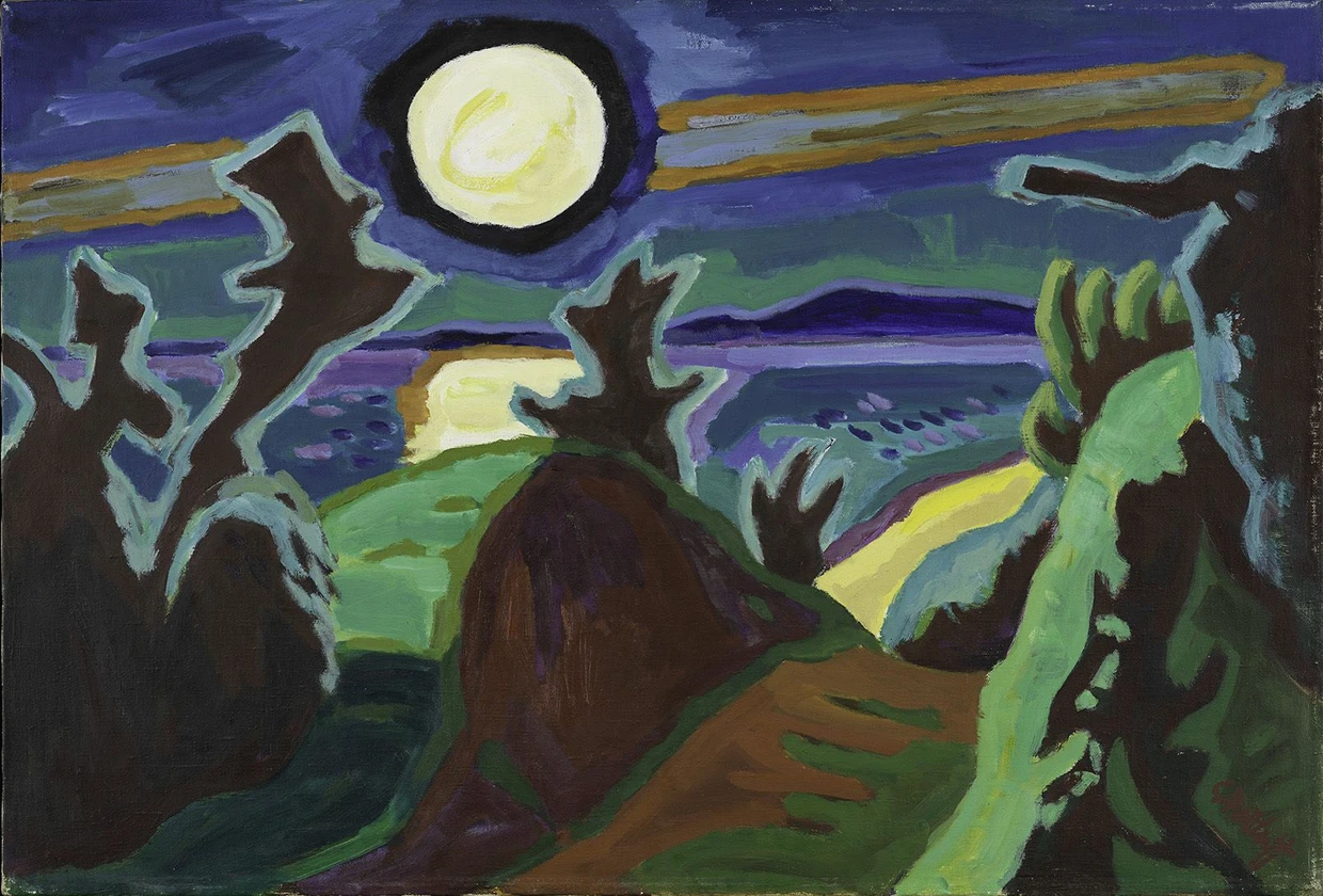  „Mond über der Küste“, 1956
