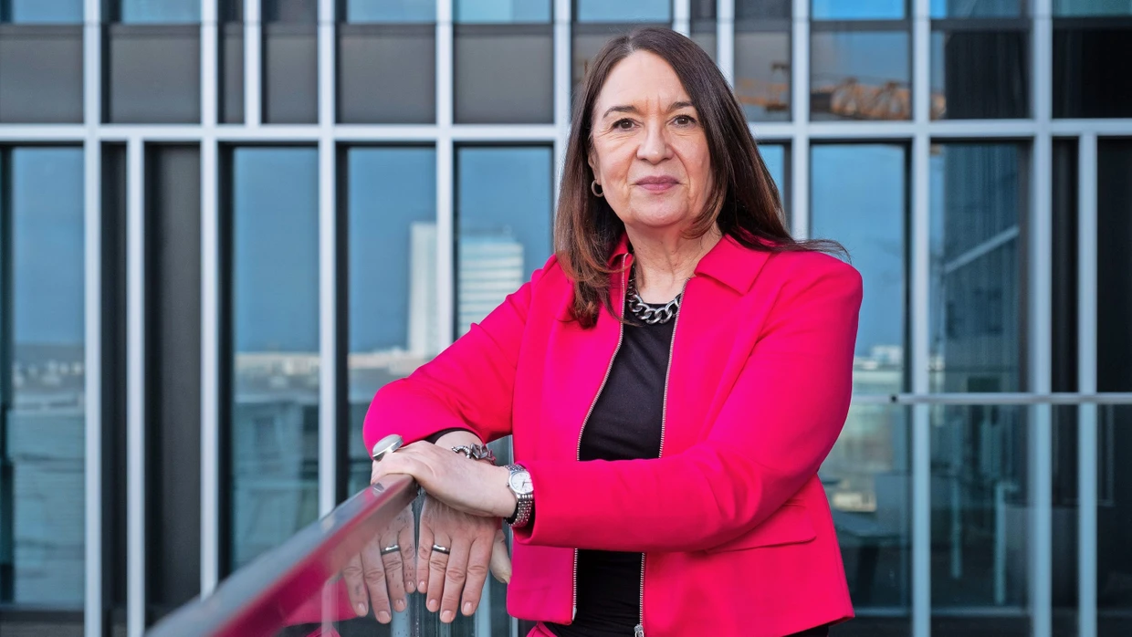 Liane Buchholz is president of the Westphalia-Lippe savings bank association and head of the supervisory board of Finanz Informatik, the IT company of the savings banks.