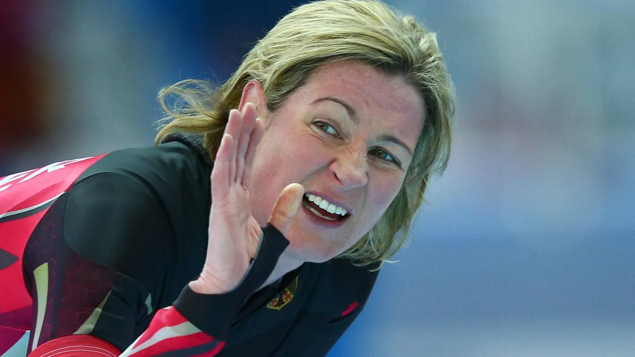 Unermüdlich: Mit 42 Jahren ist Claudia Pechstein am Sonntag Weltmeisterin im Inline-Skaten geworden – in der Mastersklasse, auf der Marathondistanz.
