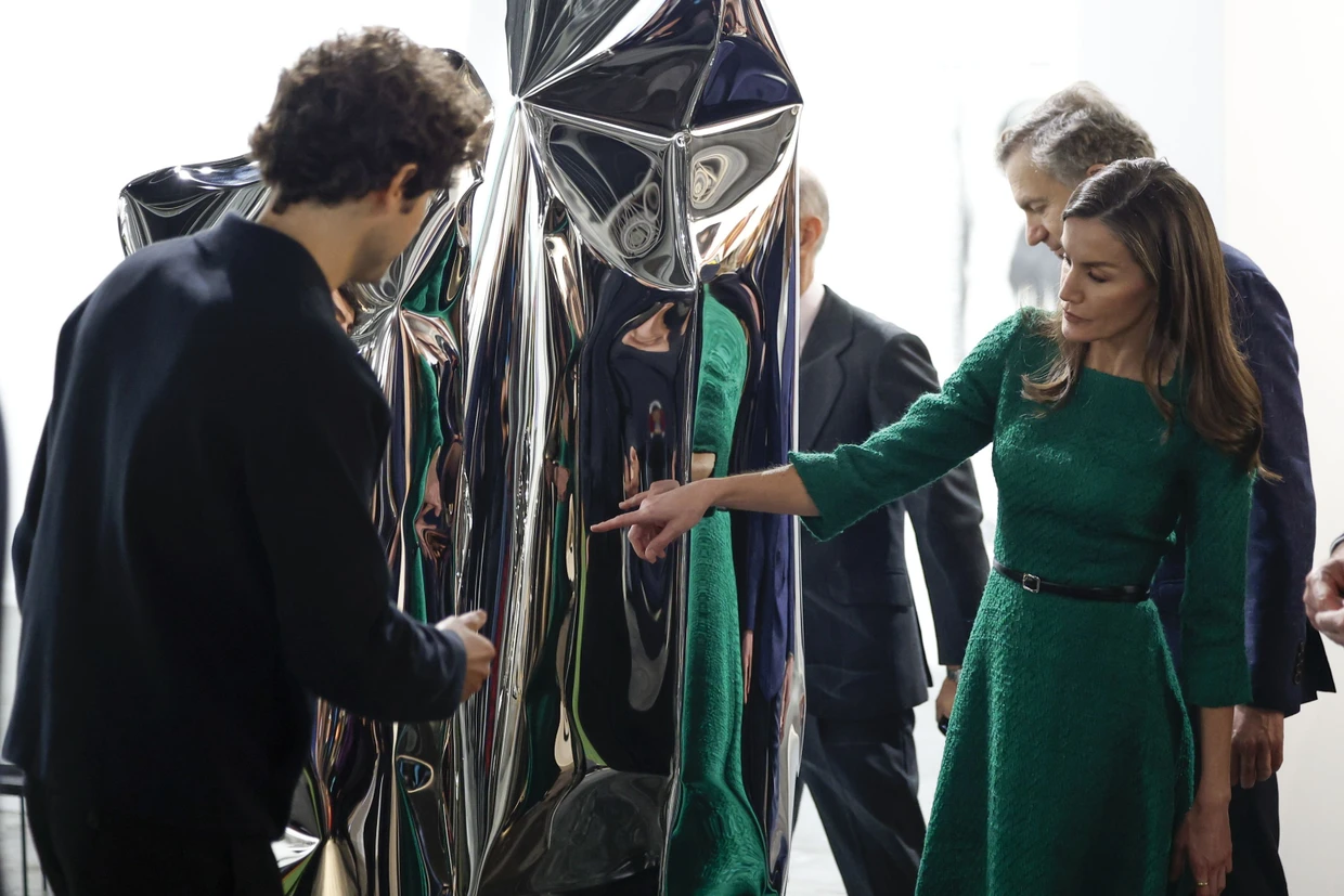 Immer prominent besucht: Spaniens Königin Letizia bei der Eröffnung der ARCO