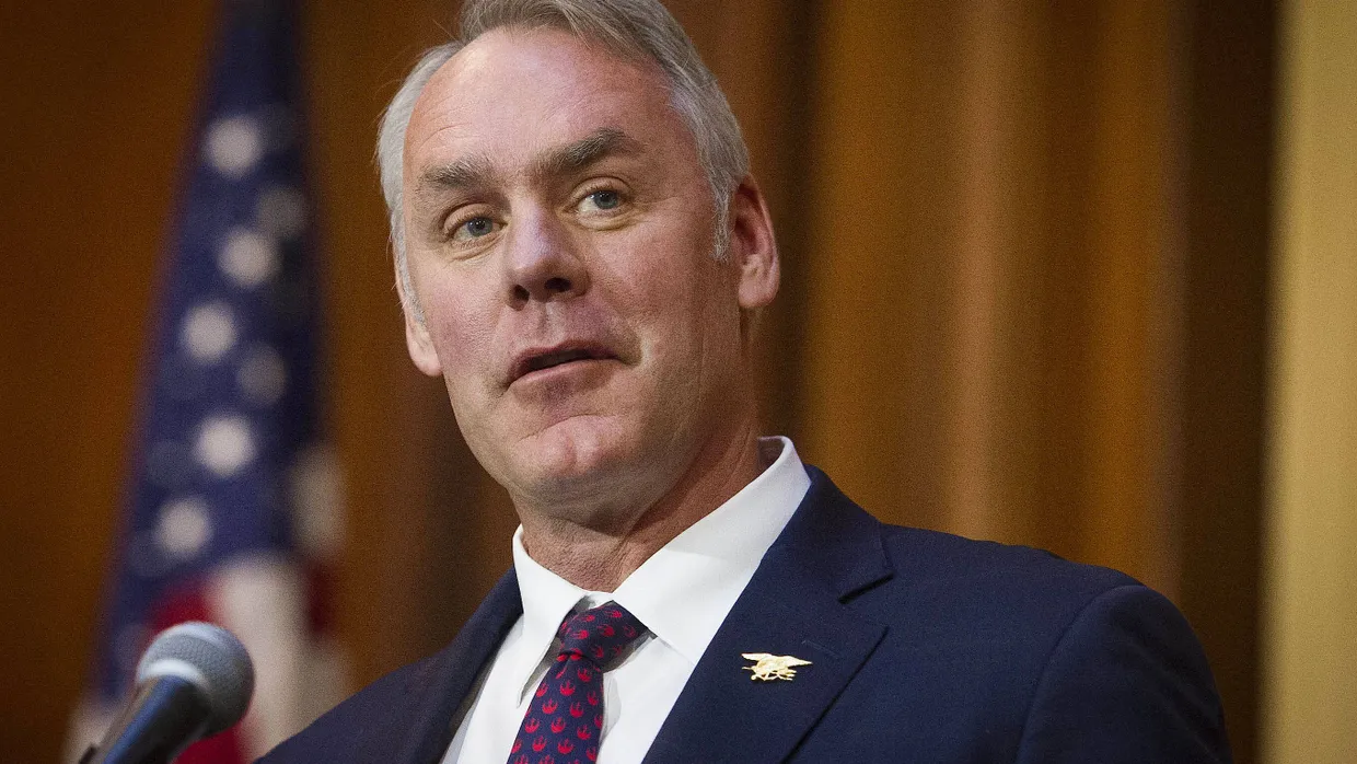 Amerikas Innenminister Ryan Zinke am 11. Dezember in Washington