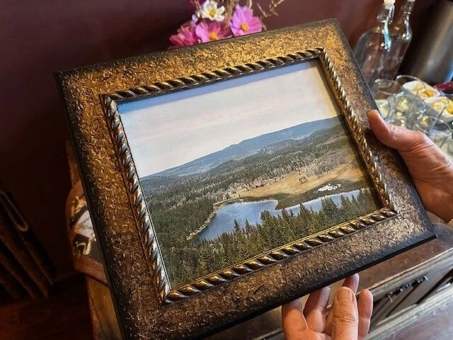 Siwash Lake vor dem Feuer.