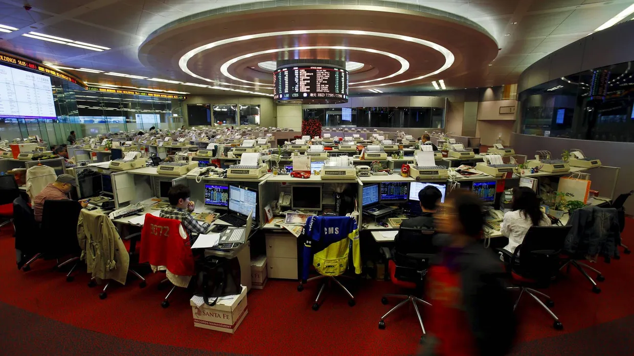 Börse in Hongkong: Hier legte das Glencore-Papier um 72 Prozent zu (Archivbild).