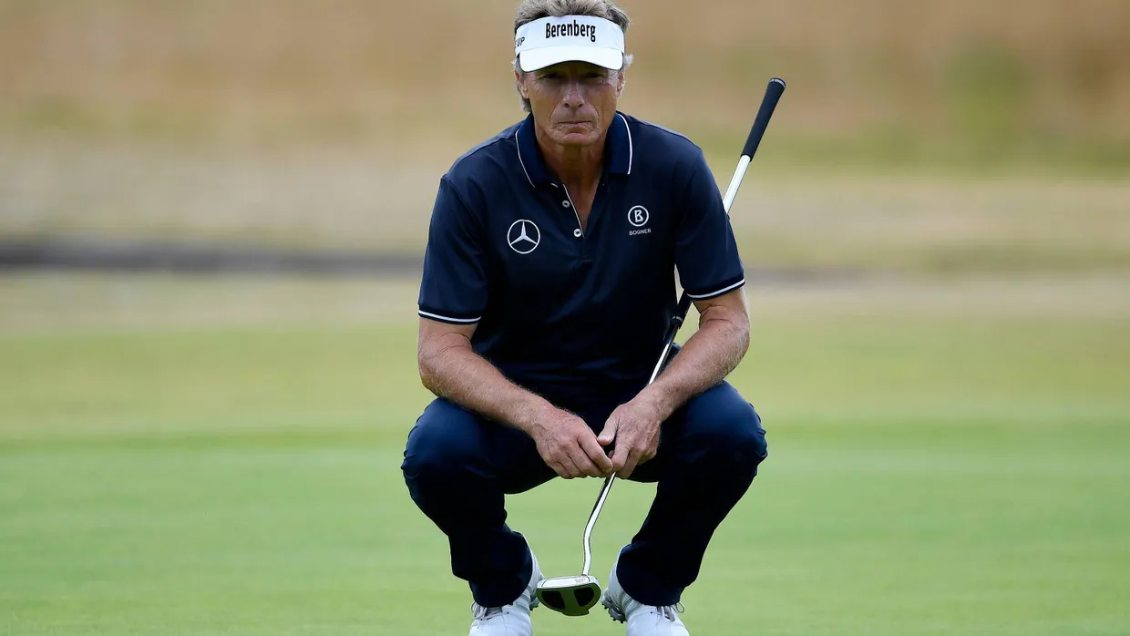 Grandiose Runde am Samstag: Bernhard Langer spielt drei unter Par