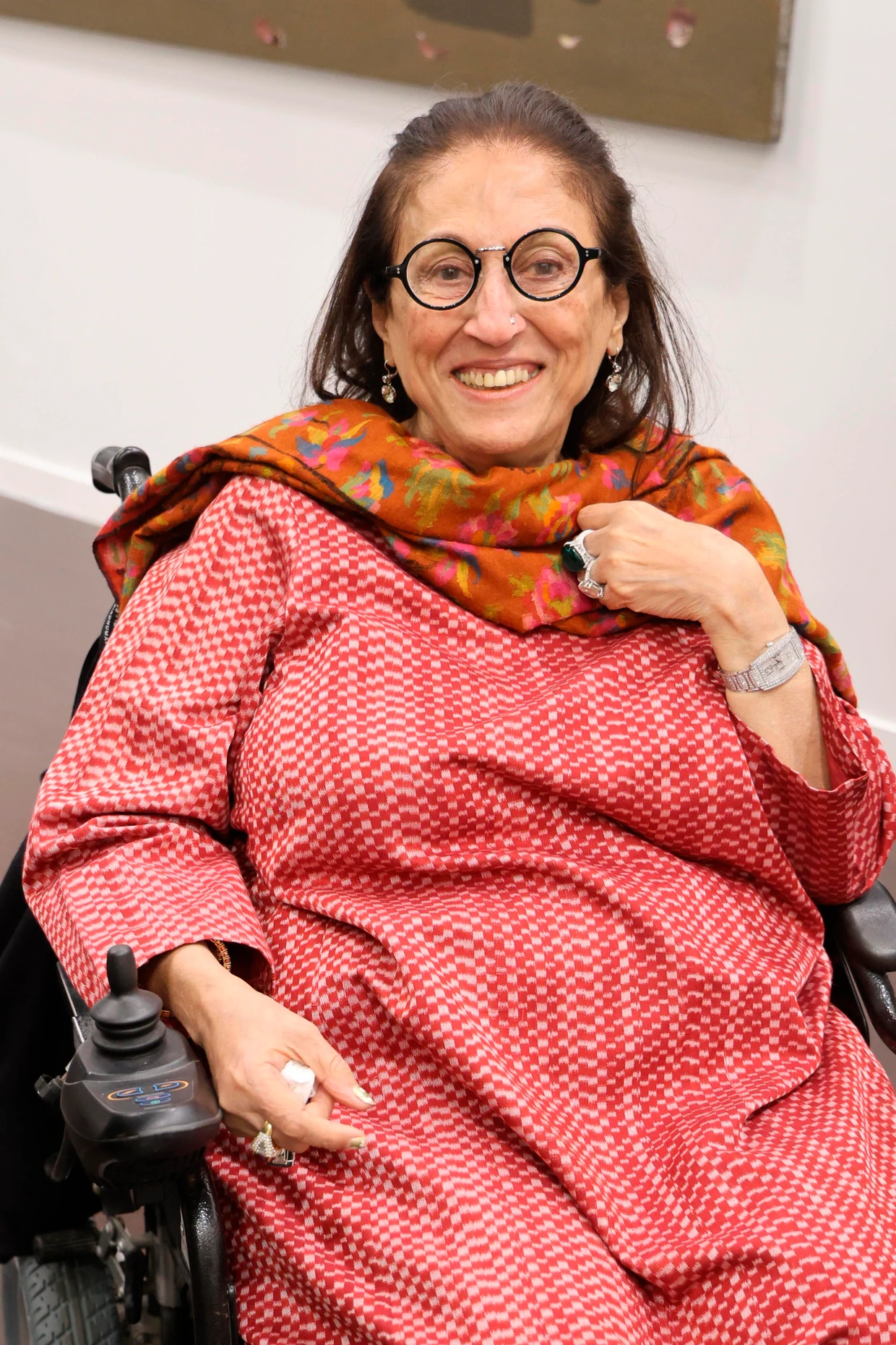 One of the most important figures in the Indian art scene: the collector and museum founder Kiran Shiv Nadar