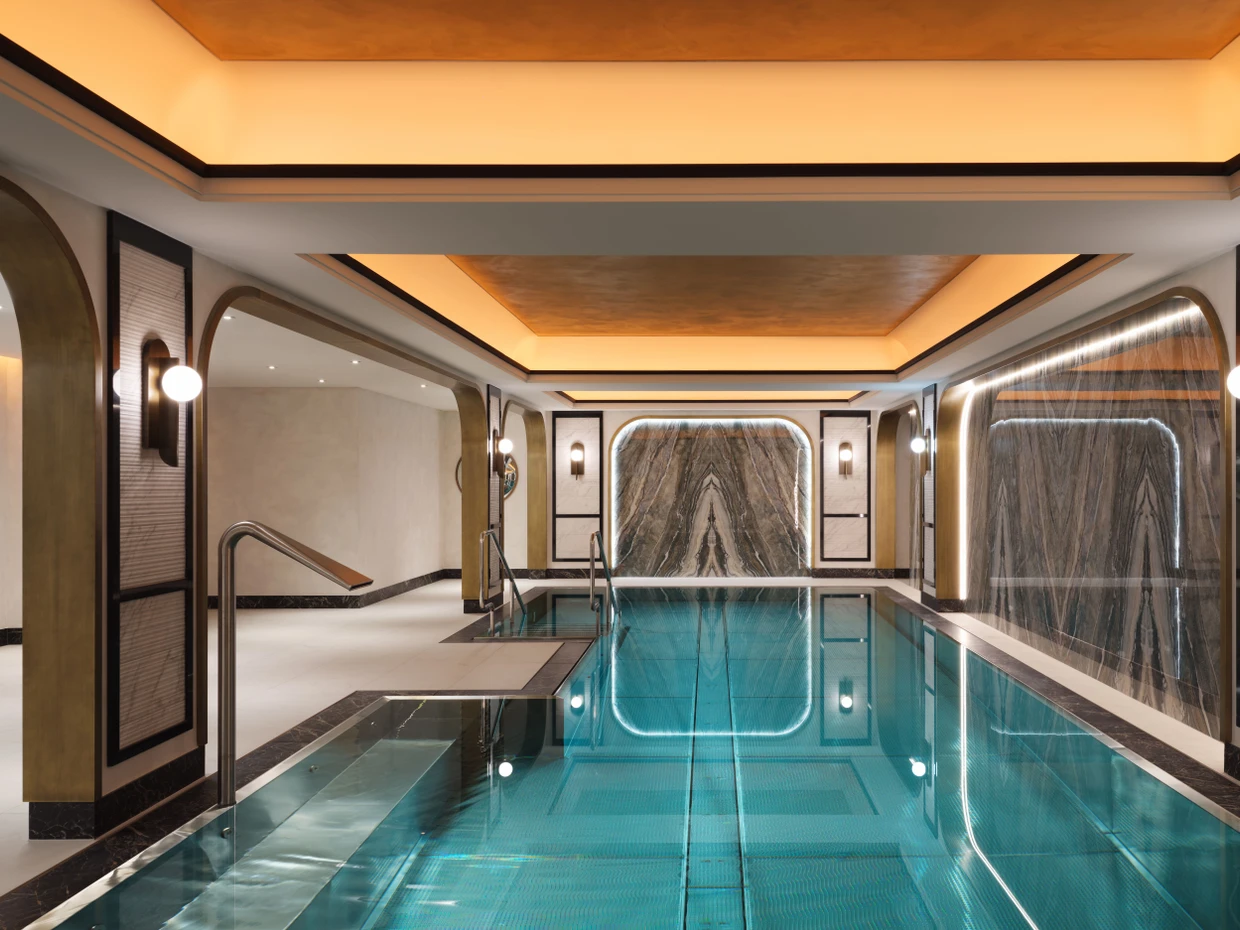 Stilvoll ist natürlich auch das Spa.