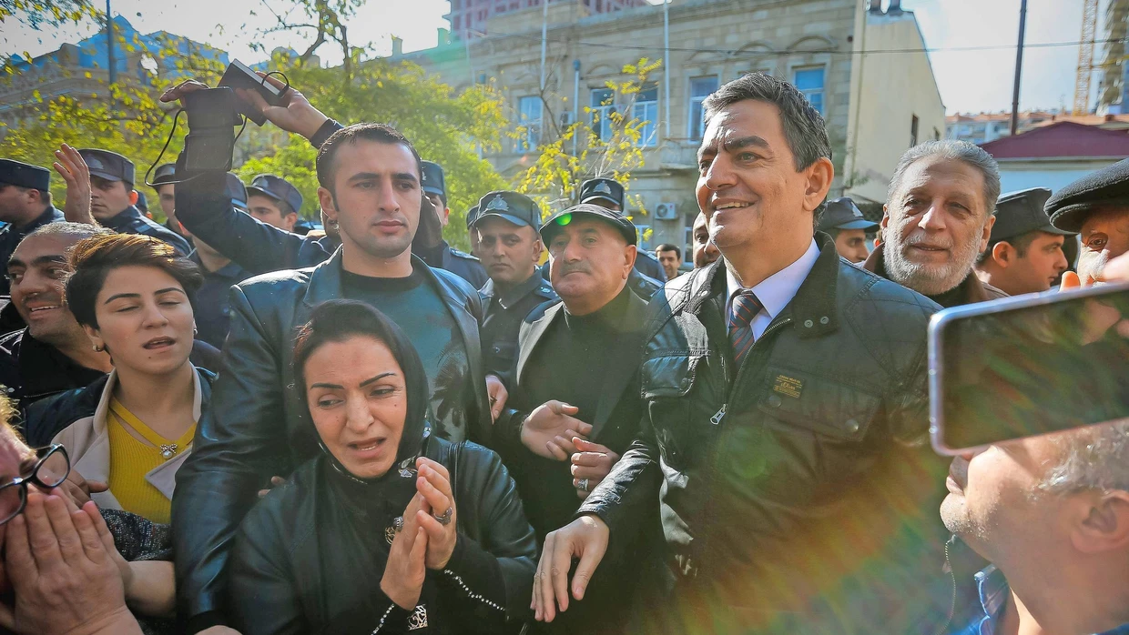 Vor mehr als sieben Jahren in Baku: Der Oppositionspolitiker Ali Kerimli wird im November 2018 freigelassen.