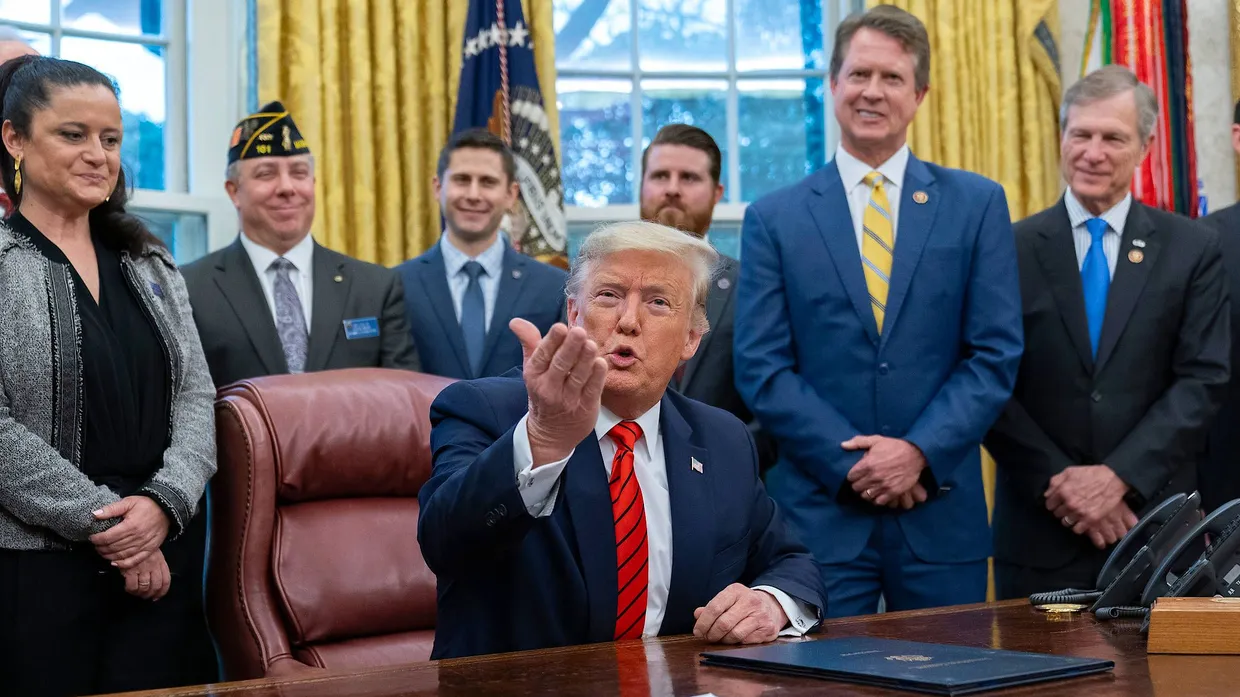 Nicht willens, sich zu mäßigen: Der amerikanische Präsident Donald Trump