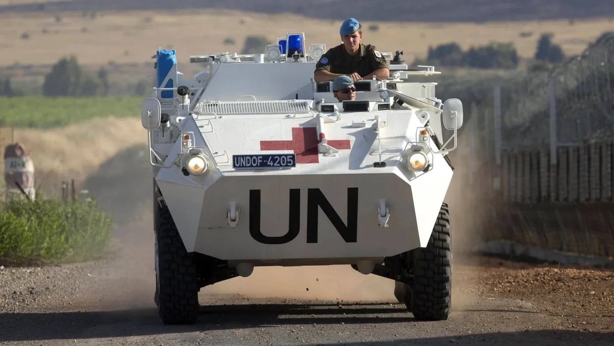 UN-Truppen auf den Golanhöhen