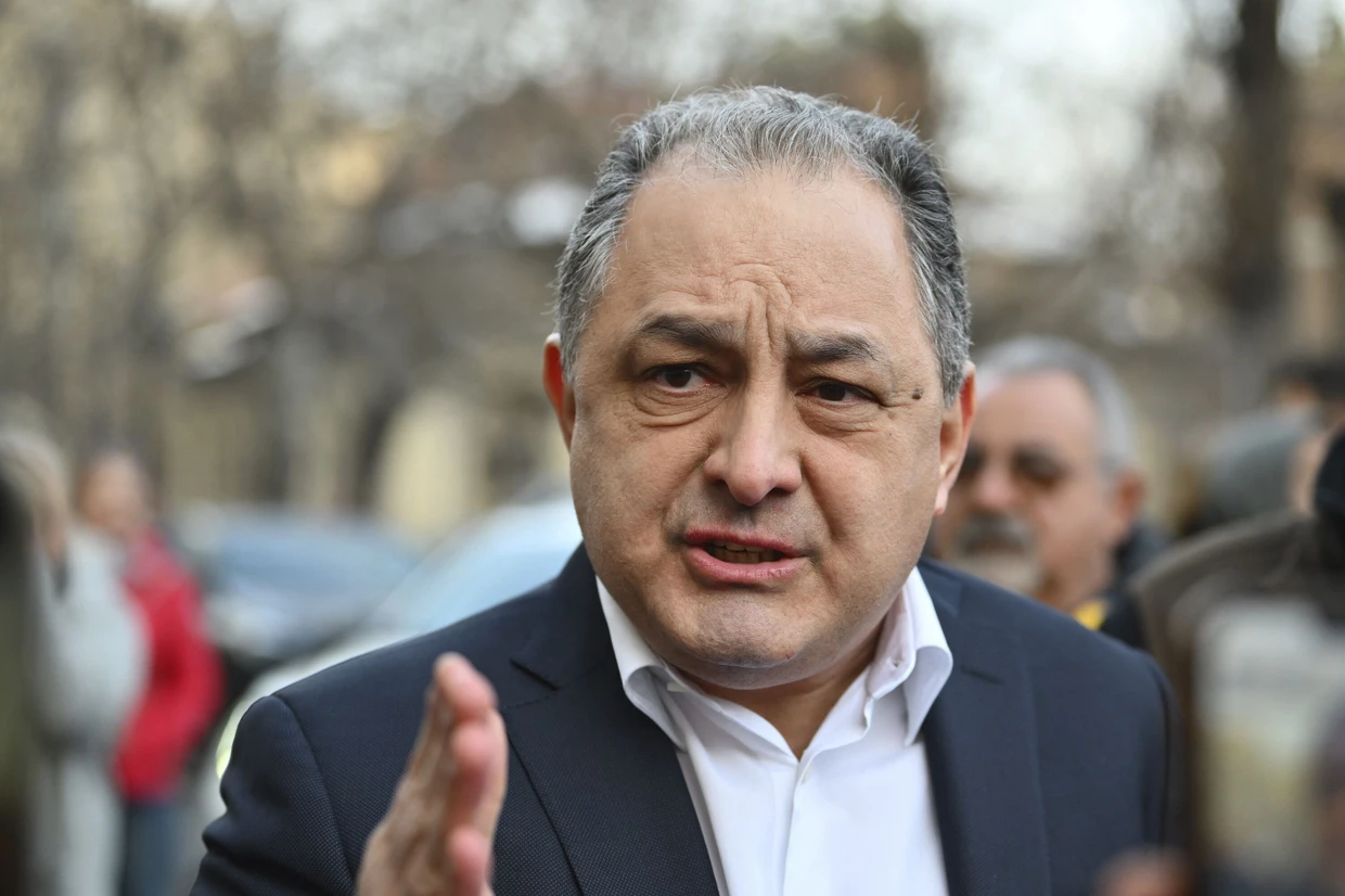 Marian Vanghelie im Februar 2025 in Bukarest