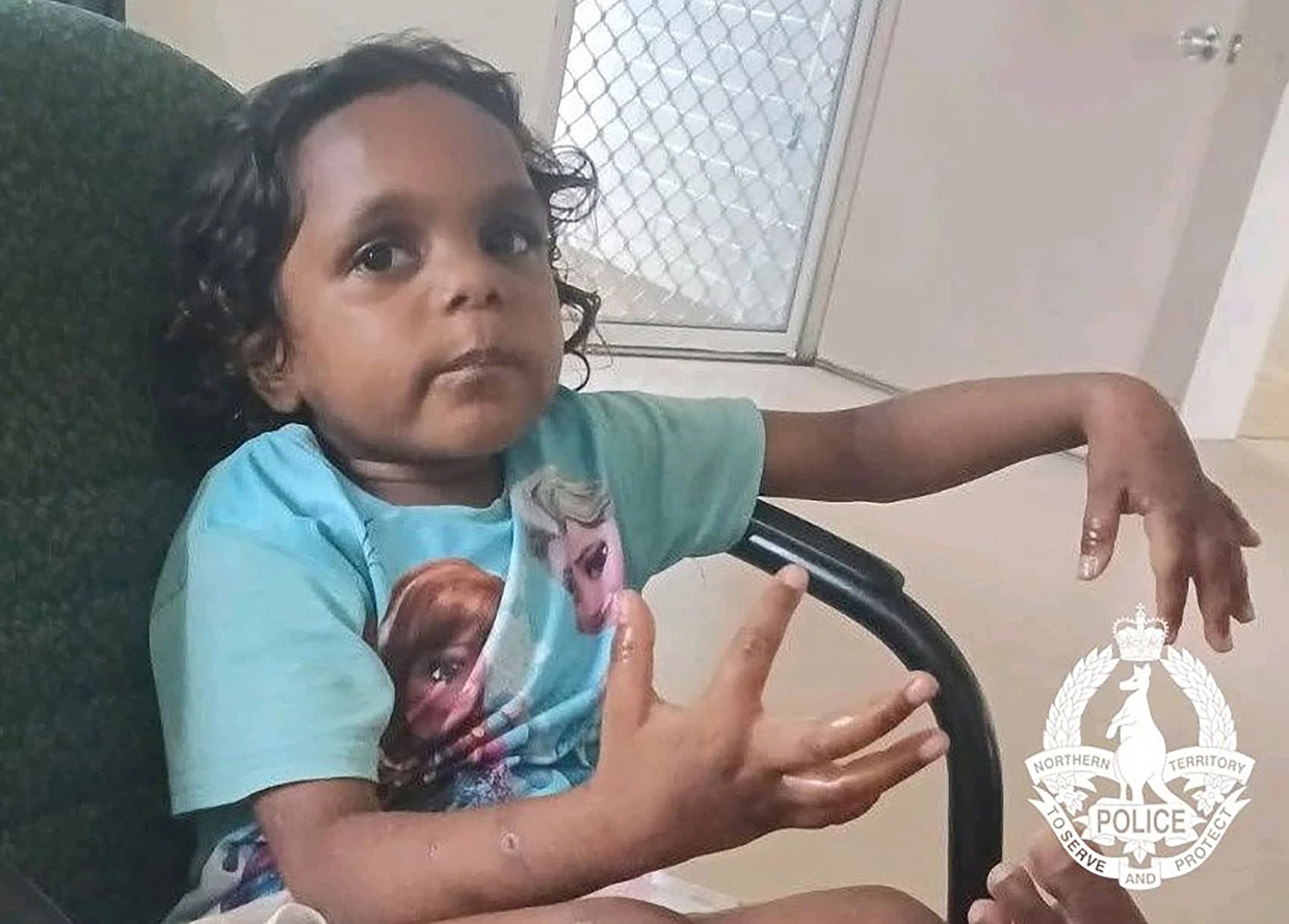 Undatierte Aufnahme: Mit diesem Foto hatte die Polizei nach der Fünfjährigen gesucht.