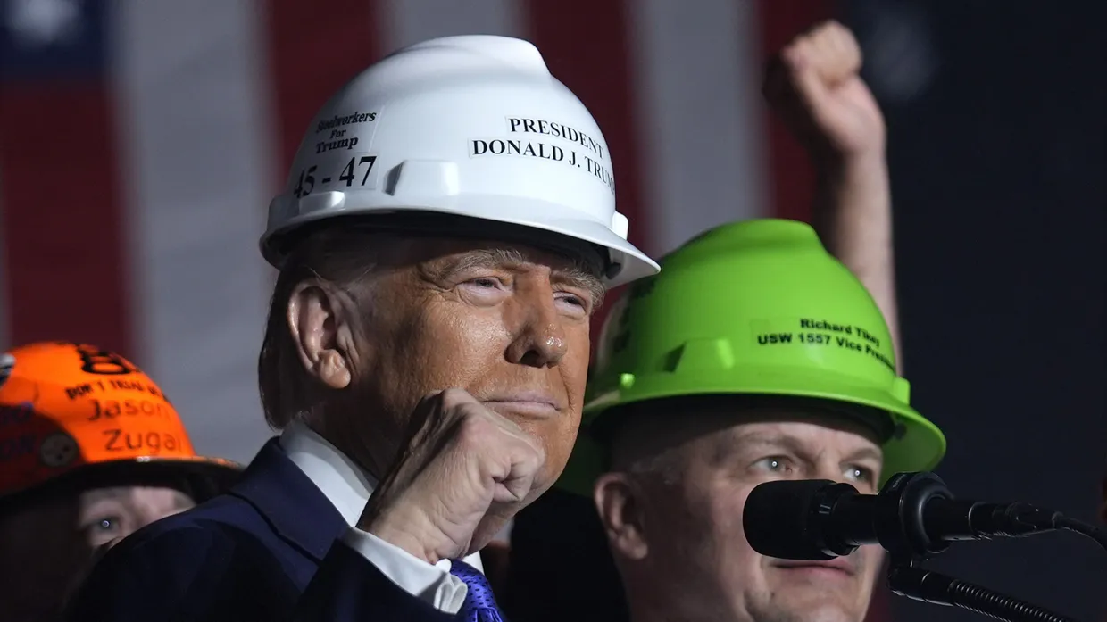 Die Stahlarbeiter will Donald Trump schützen. Doch wird ihr Leben aufgrund seiner Zölle in Wahrheit teurer werden.