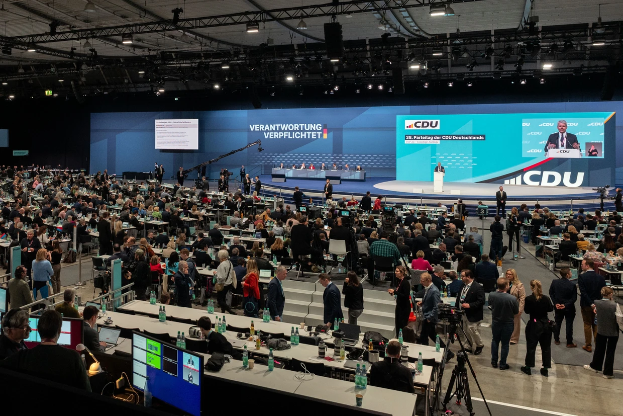 Auf dem CDU-Parteitag im Februar in Stuttgart kam es nicht zu einer großen Klimadebatte.