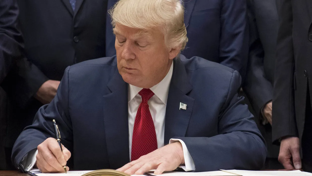 Der amerikanische Präsident Donald Trump