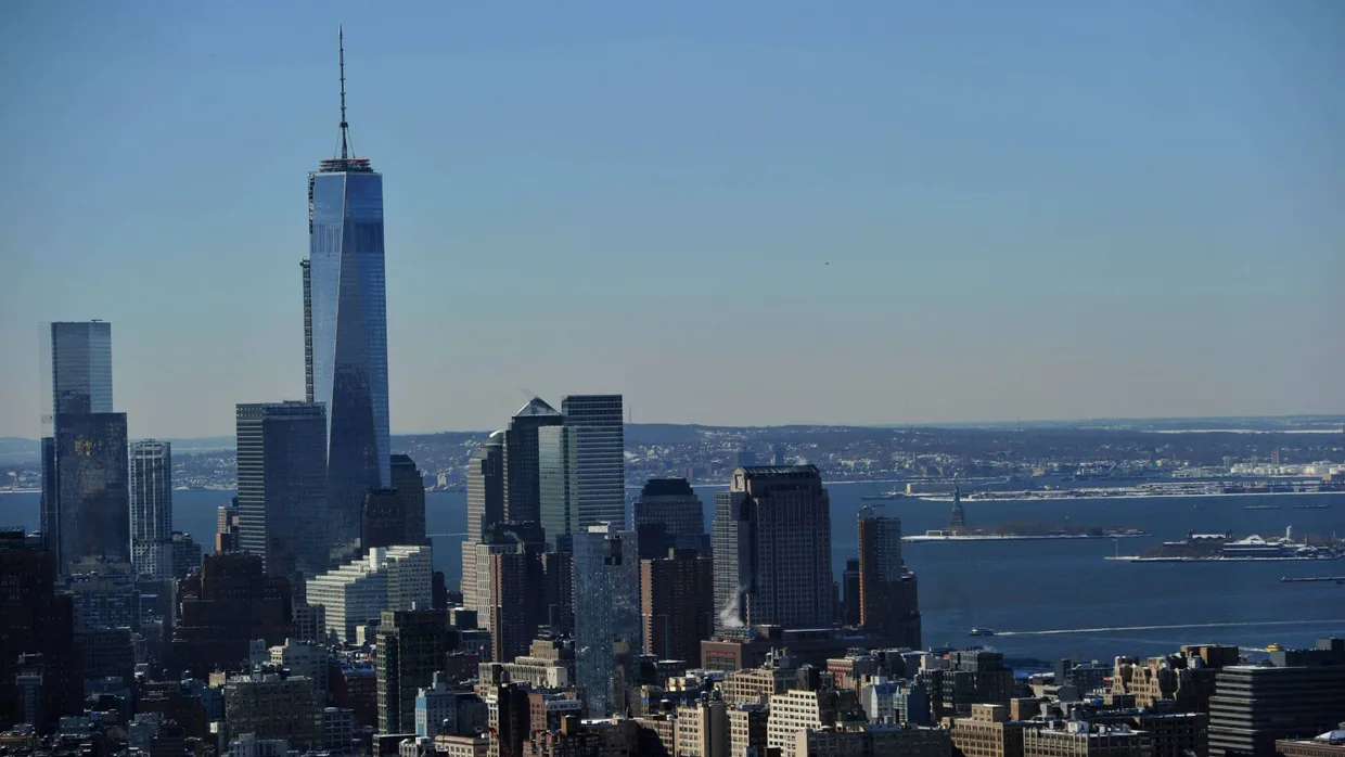 „Freedom Tower“: Am Fuß der Dachantenne verbrachte Justin Casquejo zwei Stunden