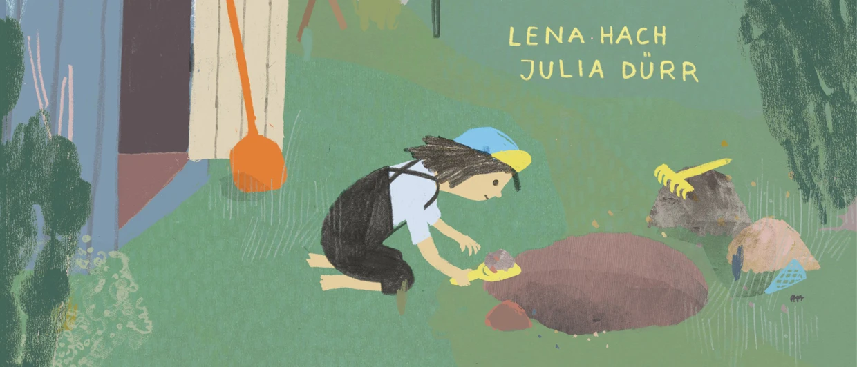 „Tomke gräbt“. Mixtvision, 32 Seiten, 17 Euro, ab 3 Jahren.