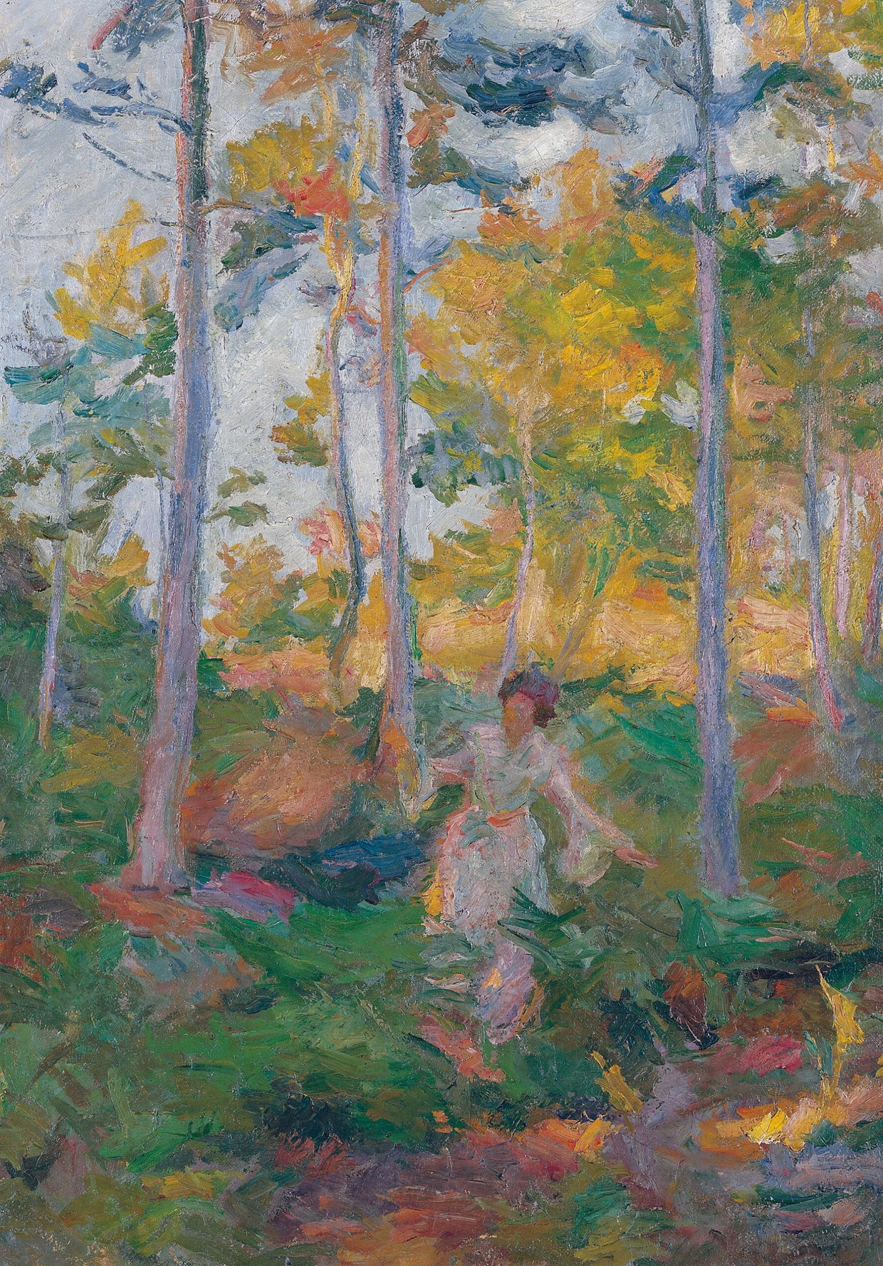 Auf dem Weg zur nationalen Identität? Rihard Jakopič malte „Zwischen Pinien (Eine Brise)“ im Jahr 1905