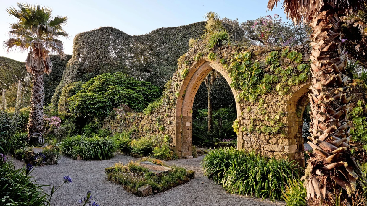 Lost Place mit Charme: die Ruine der ehemaligen Abtei