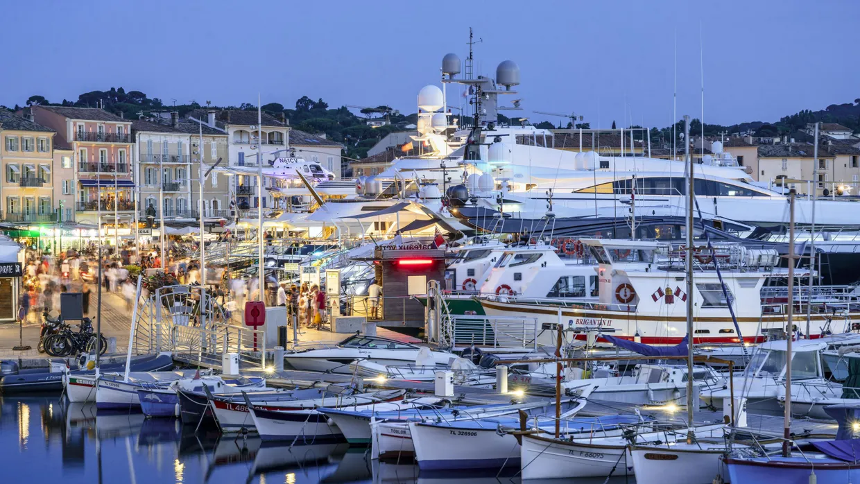 Der Hafen von Saint-Tropez