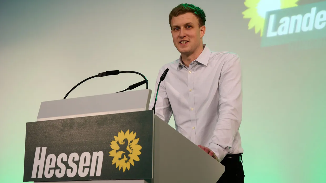 Vorwurf der illegalen Parteispenden: Andreas Ewald, Ko-Vorsitzender der hessischen Grünen