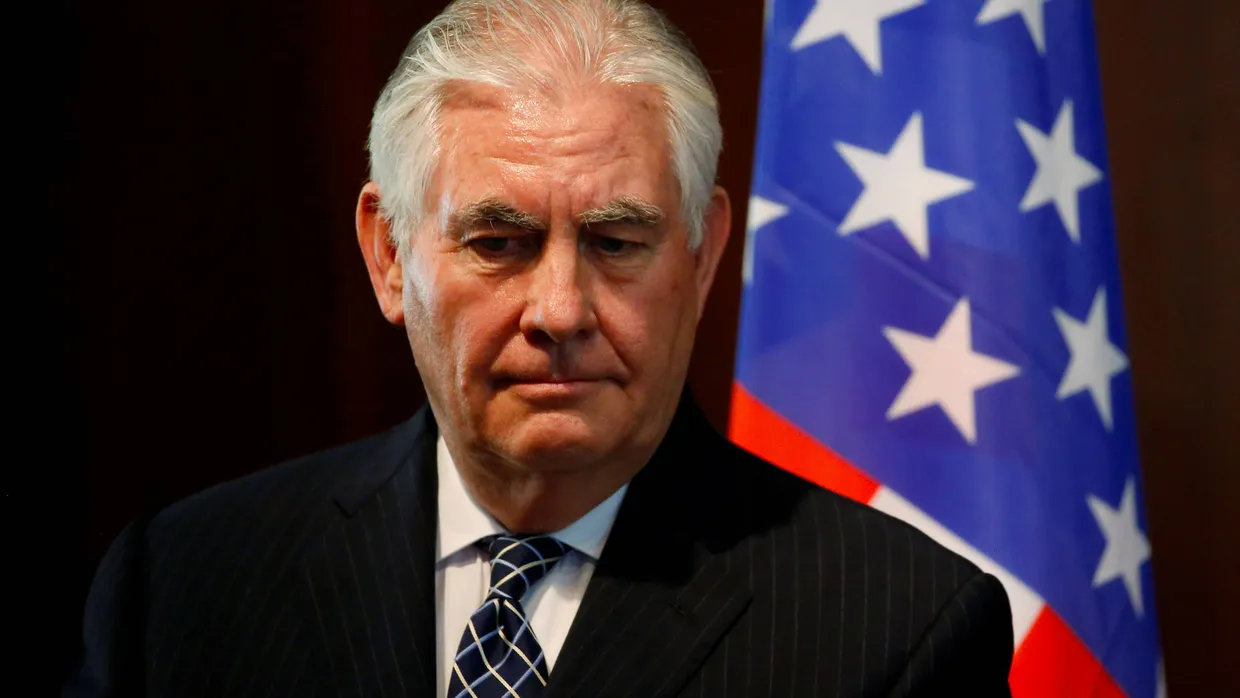 Außenminister Rex Tillerson wurde von Donald Trump über Twitter gefeuert.
