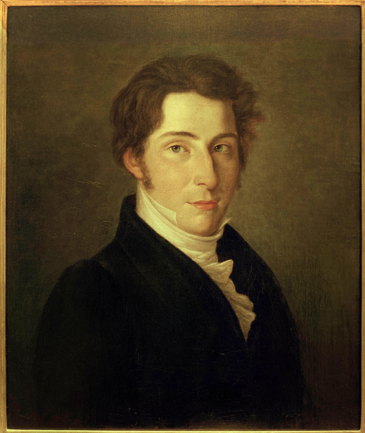 Carl Maria von Weber, um 1820/21 porträtiert von Carl Christian Vogel von Vogelstein