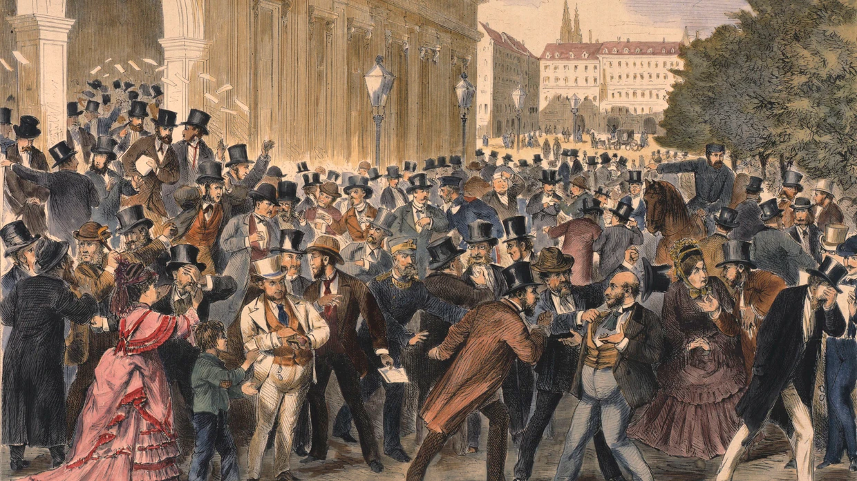 Der Wiener Börsenkrach von 1873 war der Anfang dessen, was später der „Gründerkrach“ wurde und der Zeit der „Langen Depression“.