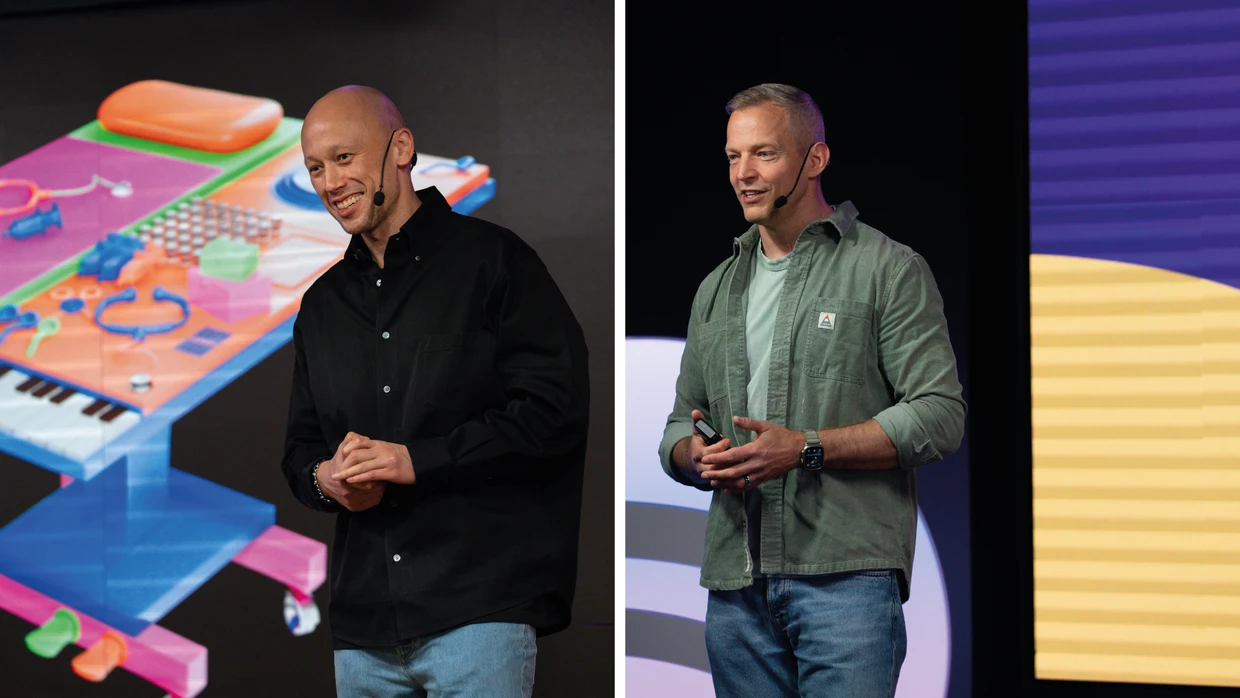 Alex Norström (links) und Gustav Söderström (rechts)