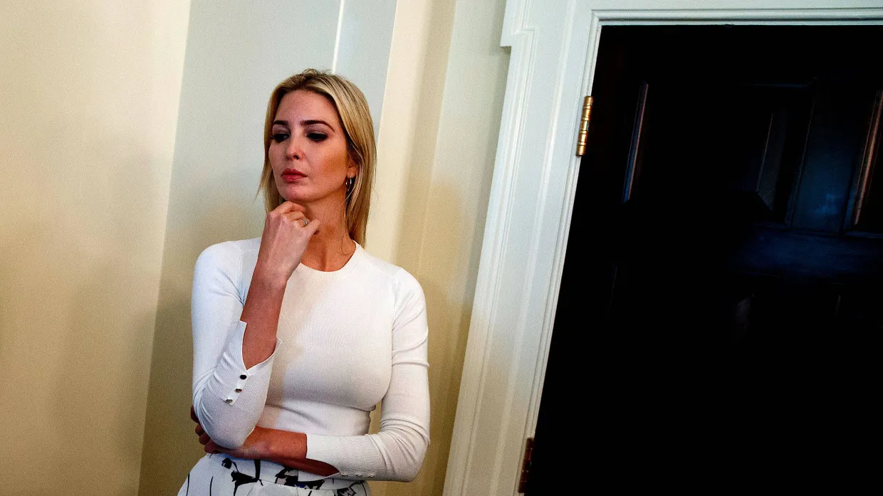 Politik statt Geschäfte: Ivanka Trump bei einem Treffen von Präsident Donald Trump mit Abgeordneten der Republikaner zur Einwanderung.